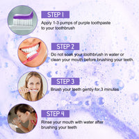 Jaysuing Purple Whitening Toothpaste