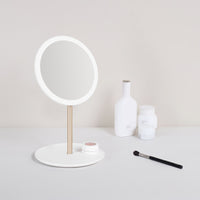 Travel beauty mirror folding mirror