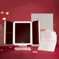 Illuminated Smart Makeup Light Dressing Beauty Shell Mirror