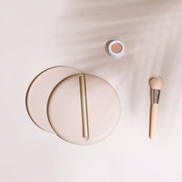 Travel beauty mirror folding mirror