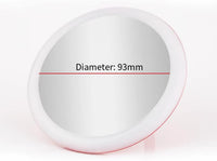 LED Makeup Mirror With Light Refill USB Charging Beauty Vanity Portable