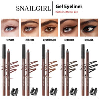 Color Eyeliner Waterproof Not Smudge Eyeliner Smooth Chipping