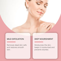 Whitening Facial Scrub Gentle Cleansing Exfoliating