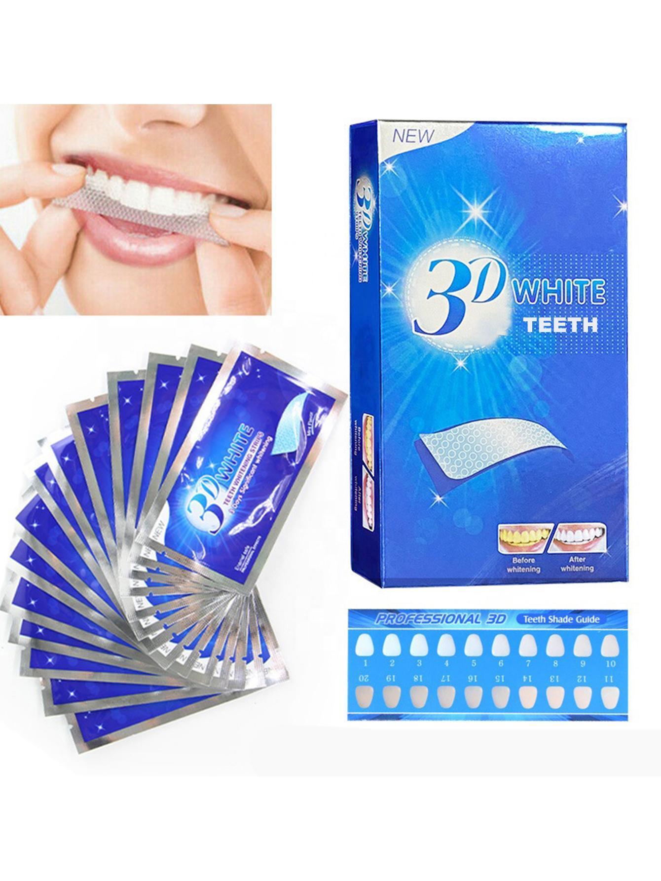 Teeth Whitening Strips 3D