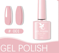 48 Color UV Phototherapy Plastic Gel Nail Polish Suit