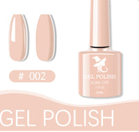 48 Color UV Phototherapy Plastic Gel Nail Polish Suit
