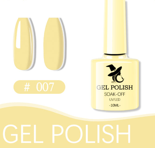 48 Color UV Phototherapy Plastic Gel Nail Polish Suit