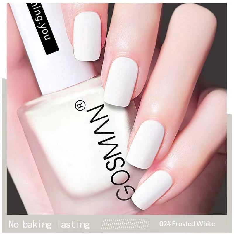 Quick-dry Matte Nail Polish, Non-peel