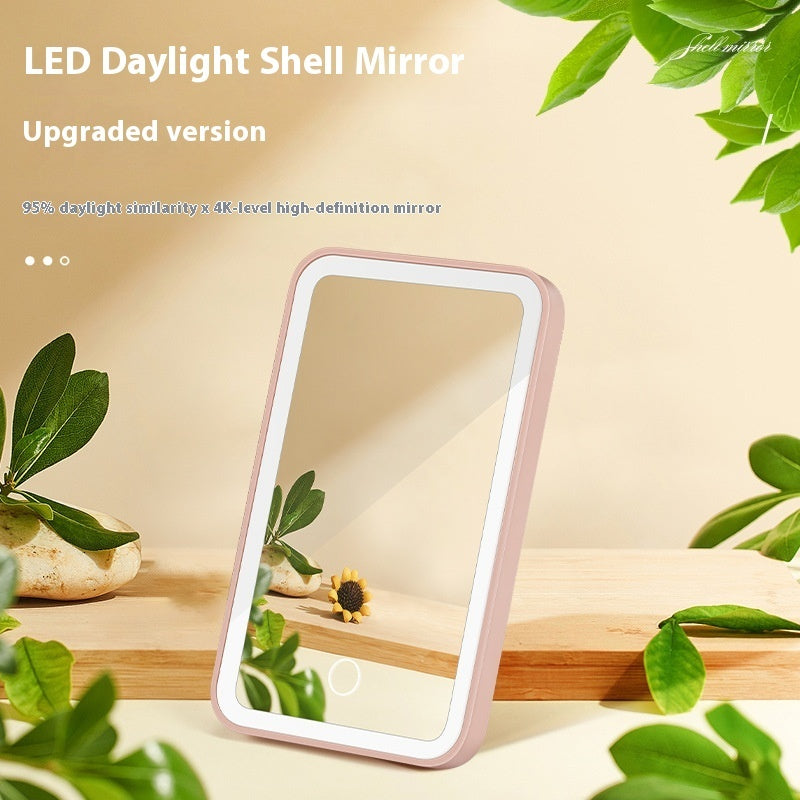 Car Portable Cosmetic Mirror LDE Makeup Mirror