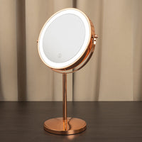 LED Lighted Student Dormitory Beauty Makeup Magnifying Mirror